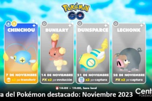 Hora Del Pokemon Destacado Noviembre 2023