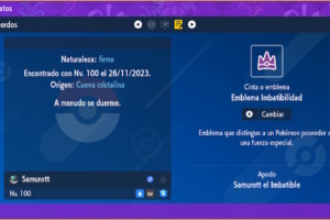Samurott De Hisui Teraincursion 7 Estrellas Datos 03 Pokemon Escarlata Purpura