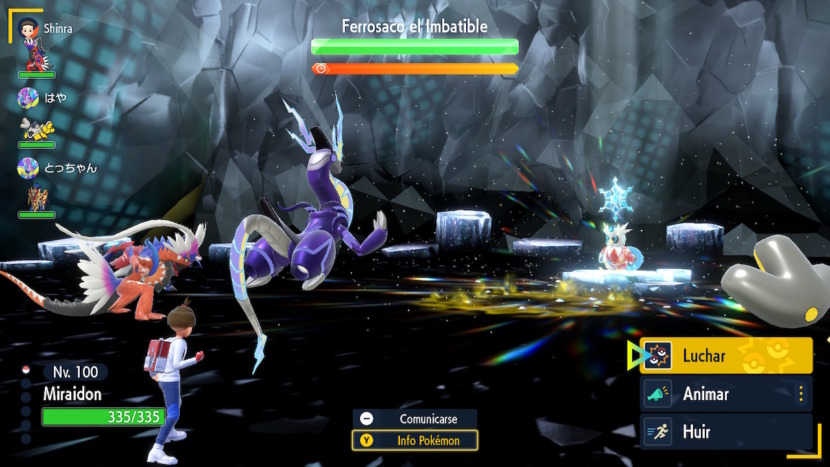 Teraincursion Ferrosaco 7 Estrellas Pokemon Escarlata Purpura 01