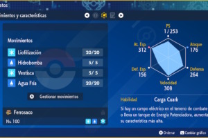 Teraincursion Ferrosaco 7 Estrellas Pokemon Escarlata Purpura 06
