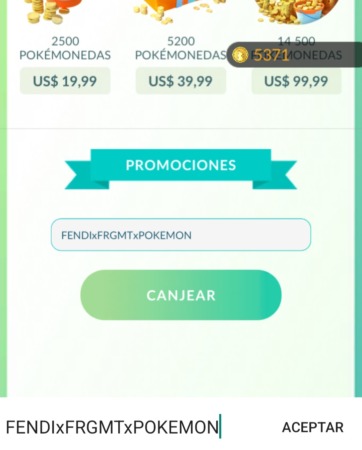 Canjear Codigo Tenda Pokemon Go En El Juego