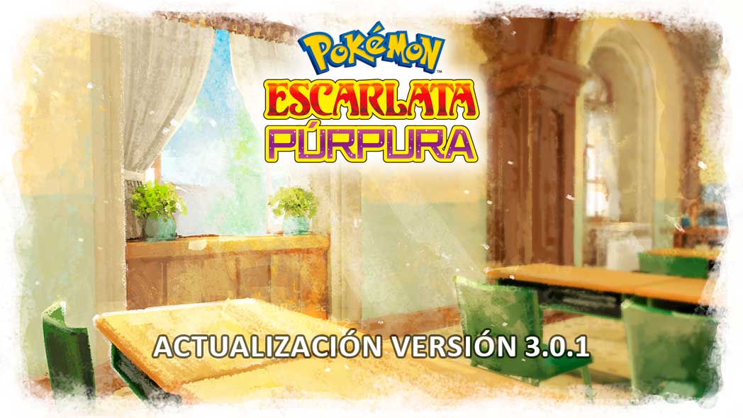 Pokemon Escarlata Purpura Actualizacion 3 0 1