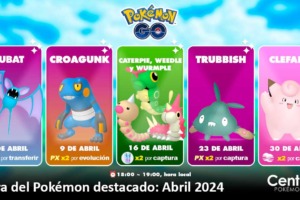 Hora Del Pokemon Destacado Abril 2024