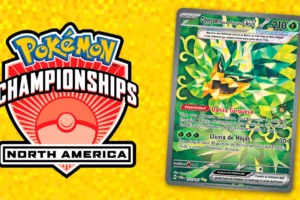 La distribución de la carta Ogerpon ex de Rara Ilustración Especial ya está disponible en Pokémon Trading Card Game Live