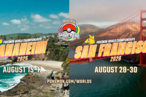 The Pokémon Company revela las localizaciones de los Campeonatos Mundiales de Pokémon de 2025 y 2026