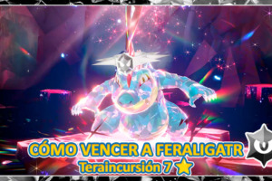 Cómo vencer a Feraligatr el Imbatible Teraincursión 7 estrellas en Pokémon Escarlata y Púrpura