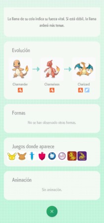 Pokemon Home Ficha Charmander 2