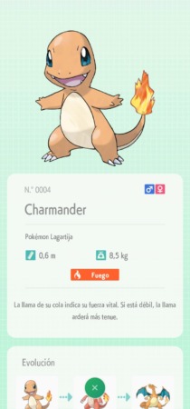 Pokemon Home Ficha Charmander 2pokemon Home Ficha Charmander 1