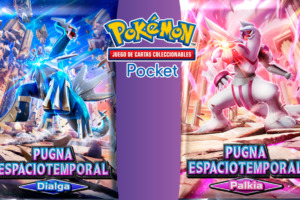 Todos los detalles de la nueva expansión Pugna Espaciotemporal Dialga y Palkia para Pokémon TCG Pocket