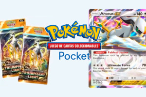 Filtrada la nueva expansión Triumphant Light enfocada en Arceus para Pokémon TCG Pocket
