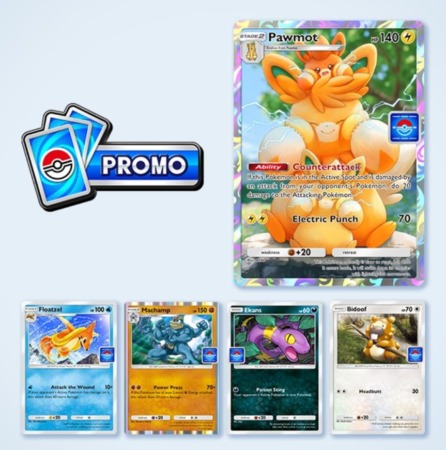 Cartas Promo Evento Botin Pawmot Pokemon Tcg Pocket
