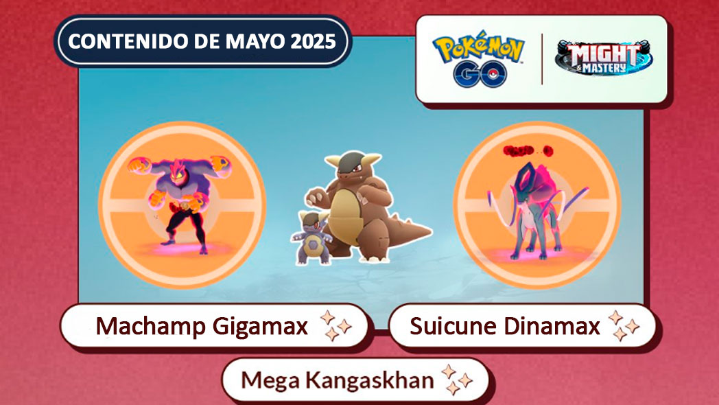 Contenido Mayo 2025 Pokemon Go