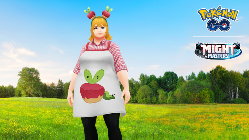 Diadema Delantal Applin Avatar Pokemon Go