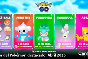 Hora Destacada Abril 2025 Pokemon Go 1