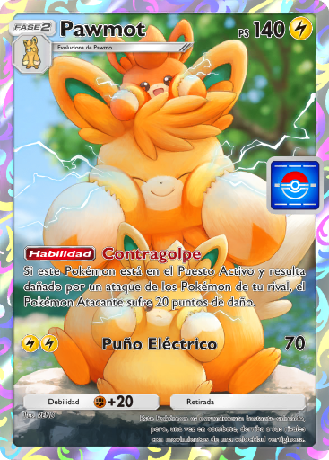Promo A 54 Pawmot Pokemon Tcg Pocet