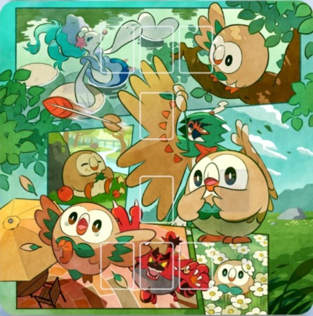 Tapete Rowlet Pokemon Tcg Pocket
