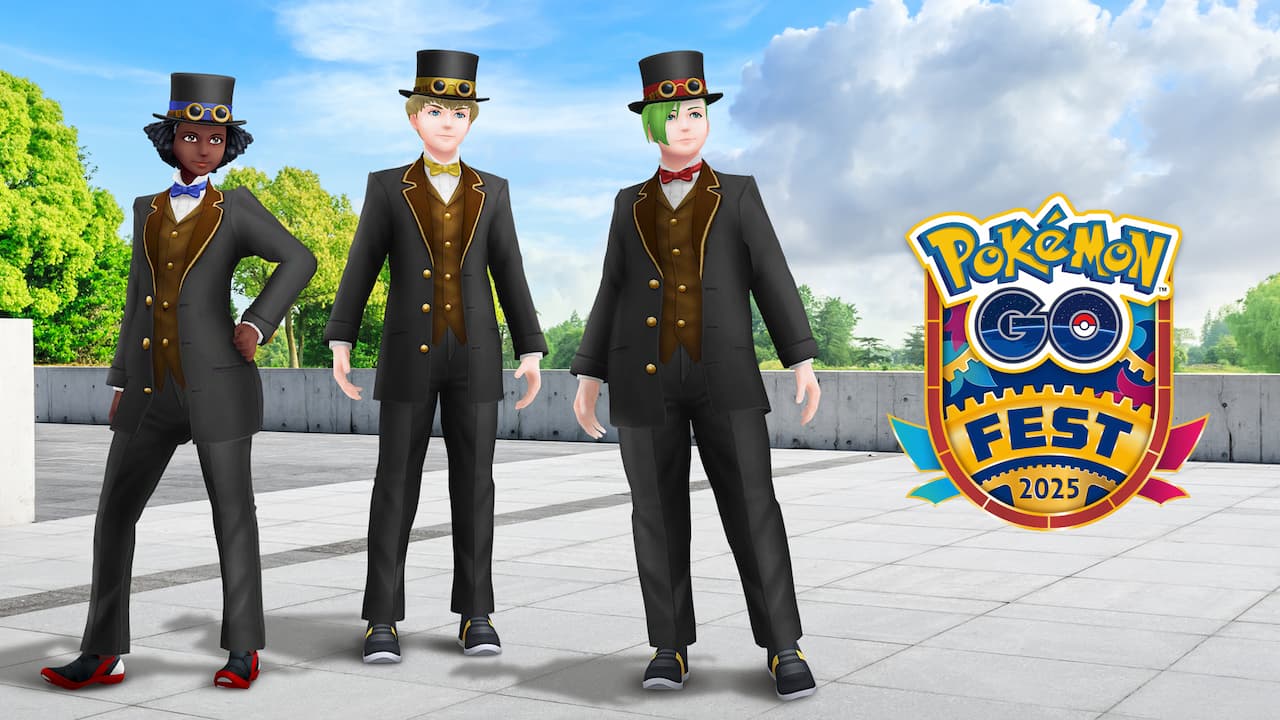 Conjunto Elegante Pokemon Go Fest 2025