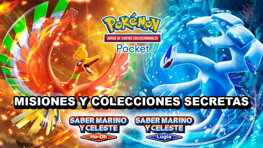 Misiones Y Colecciones Secretas Saber Marino Y Celeste Pokemon Tcg Pocket