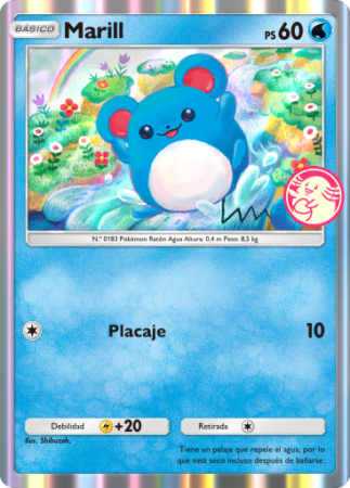 Carta Promo A 99 Marill Pokemon Tcg Pocket