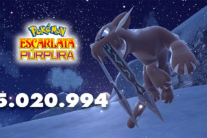 Regalo Misterioso: ya se puede reclamar al Pokémon Legendario Chien-Pao Shiny en Pokémon Escarlata y Púrpura