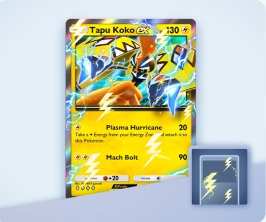 Efecto Rayos Amarillos Tapu Koko Ex Pokemon Tcgp