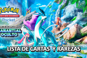 Manantial Oculto, TODAS las CARTAS de la expansión de Pokémon TCG Pocket
