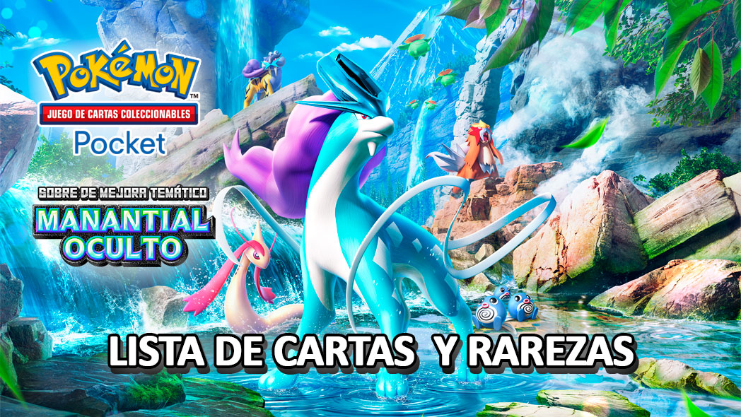 Lista Cartas Rarezas Manantial Oculto Pokemon Tcgp