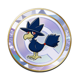 Medalla Potenciadora Platino Murkrow Pokemon Unite