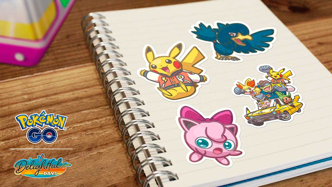 Pegatinas Tematicas Campeonato Mundial Pokemon 2025 Pokemon Go