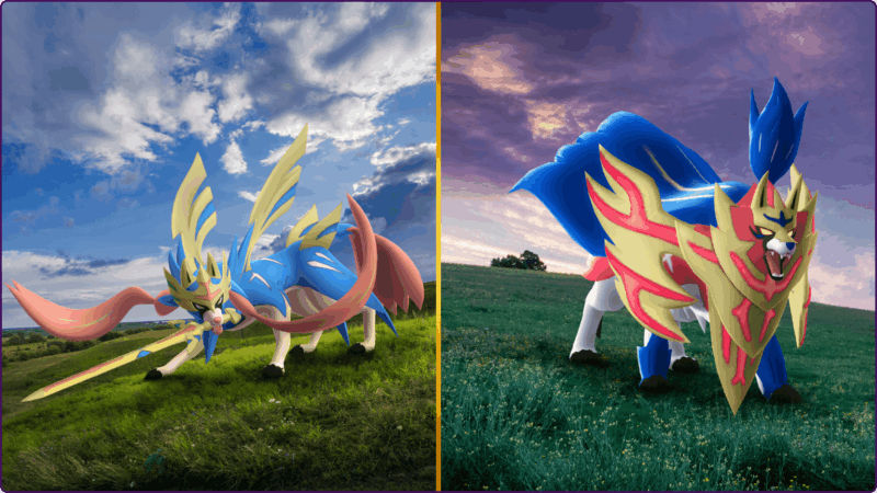 Zacian Espada Suprema Y Zamazenta Escudo Supremo Pokemon Go