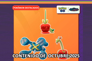Revelados los eventos y actividades de octubre de 2025 para Pokémon GO