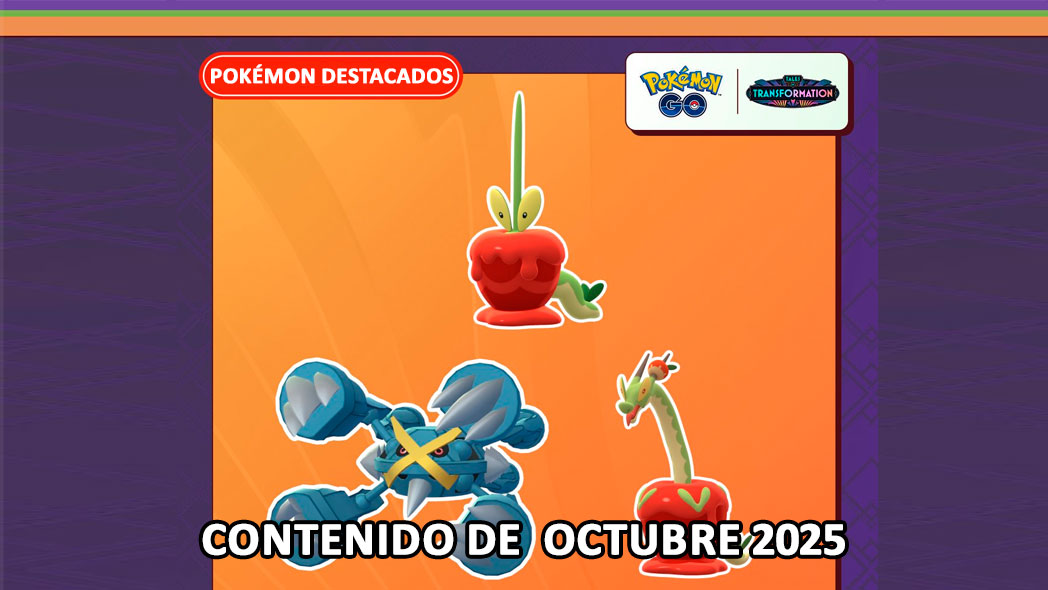 Contenido De Octubre 2025 Pokemon Go