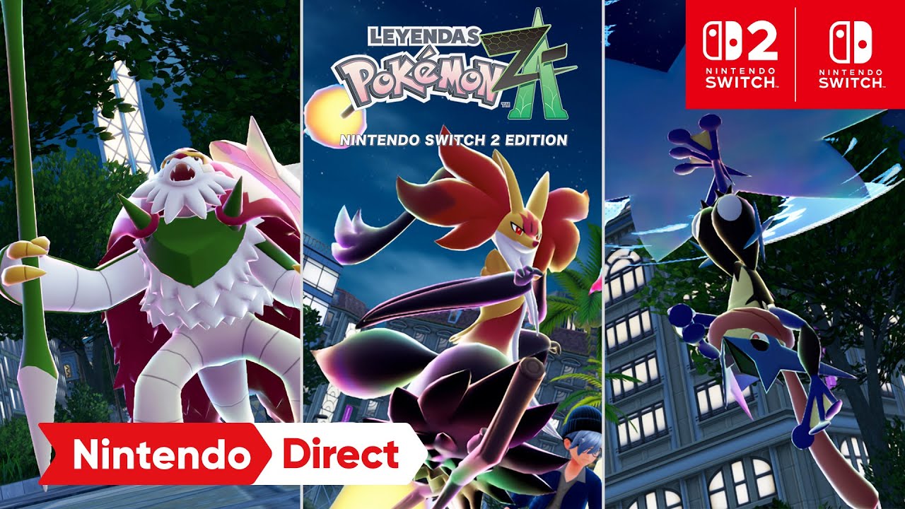 Leyendas Pokemon Za Nintendo Direct Septiembre 2025