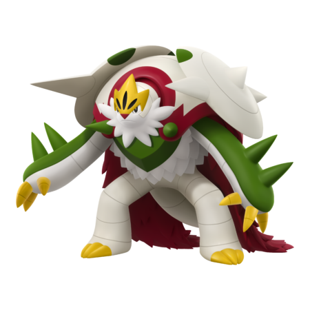 Pokemon Legends Z A Mega Chesnaught Artwork Glow