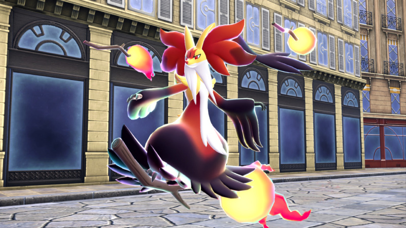 pokemon legends z a mega delphox screenshot