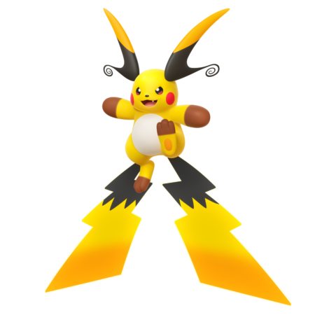 Pokemon Legends Z A – Mega Dimension Mega Raichu X Artwork Glow