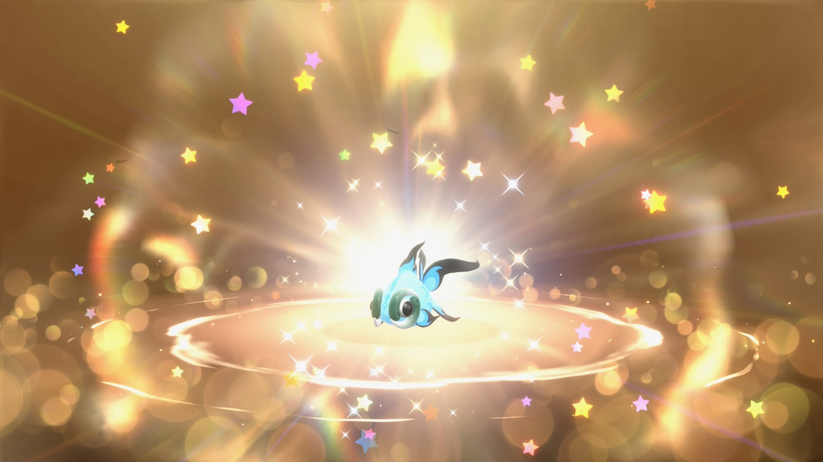 Regalo Misterioso Chi Yu Shiny Pokemon Escarlata Purpura