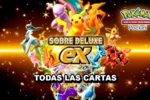 Estas son todas las cartas de la expansión «Sobre Deluxe ex» de Pokémon TCG Pocket