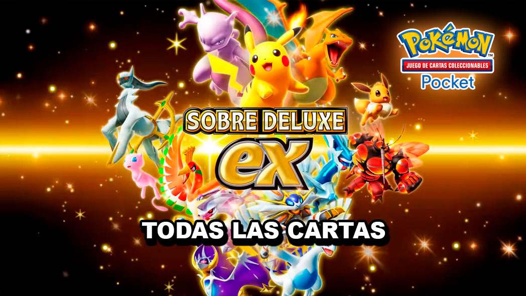 Sobre Deluxe Ex Todas Las Cartas Pokemon Tcgp