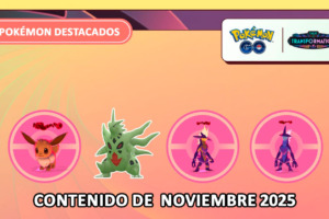 Revelados los eventos y actividades de noviembre de 2025 para Pokémon GO