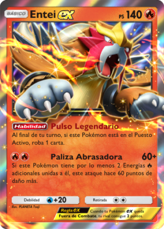 Carta Promo A 110 Entei Ex Pokemon Tcg Pocket