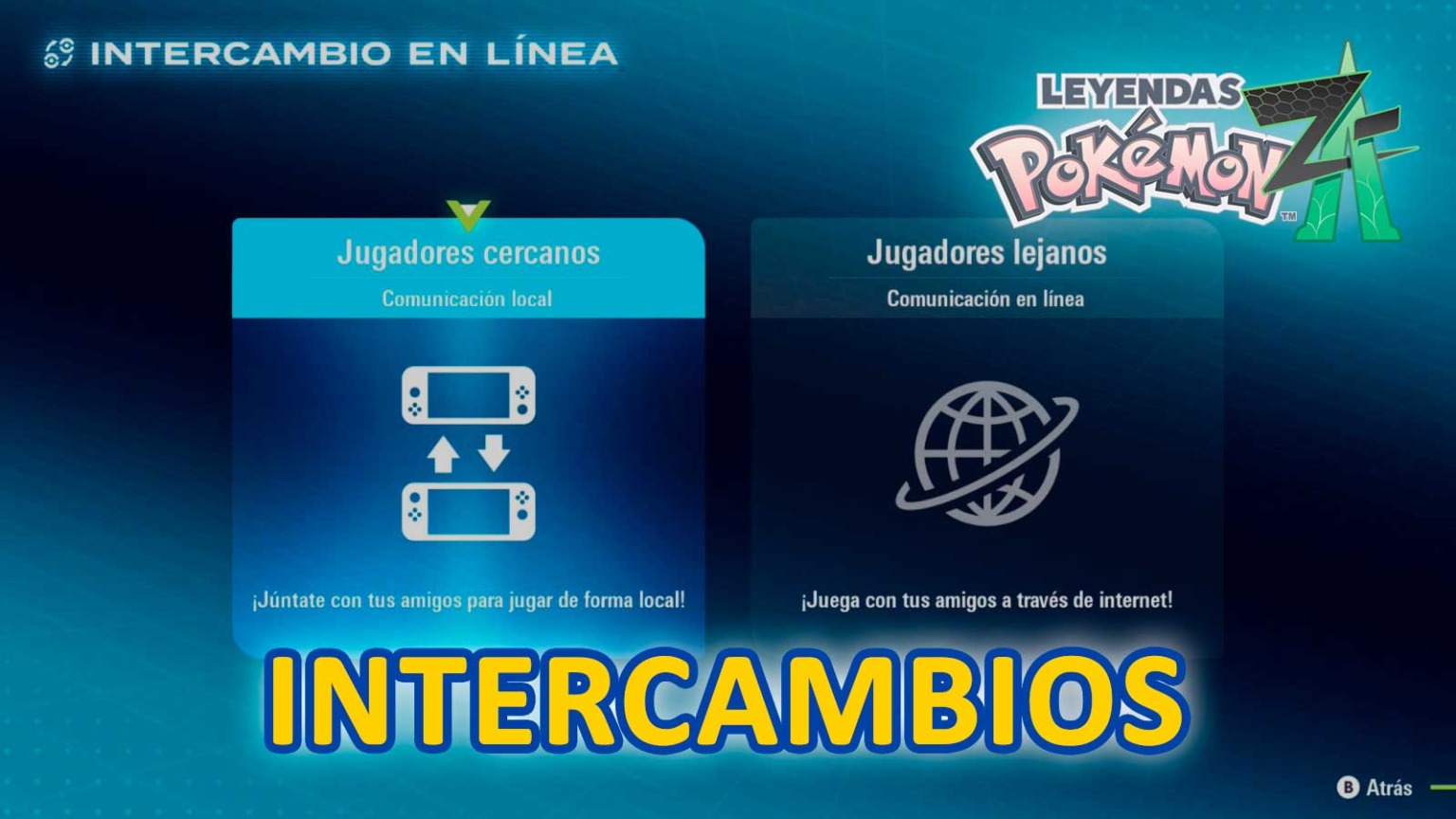 Intercambios en Pokémon Z-A: cómo funcionan - Guía Leyendas Pokémon: Z-A