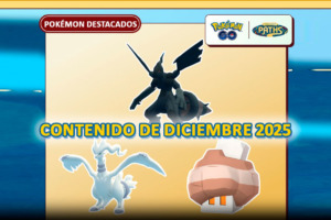 Revelados los eventos y actividades de diciembre de 2025 para Pokémon GO