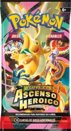 Pokemon TCG Mega Evolution—Ascended Heroes Booster Wrap ES LA