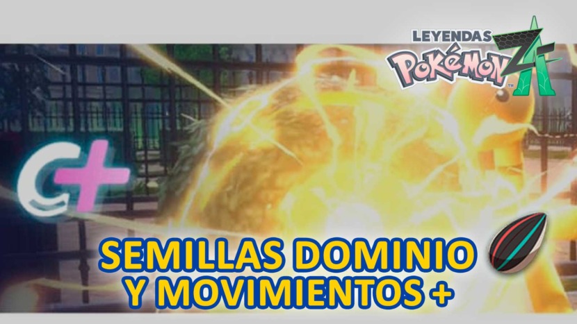 Semillas Dominio Movimientos Plus Pokemon Za