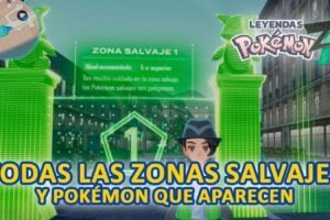 Zonas Salvajes de Pokémon Z-A: Localizaciones de Pokémon que se pueden capturar