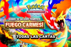 Todas las cartas de «Fuego Carmesí», la expansión B1a de Pokémon TCG Pocket