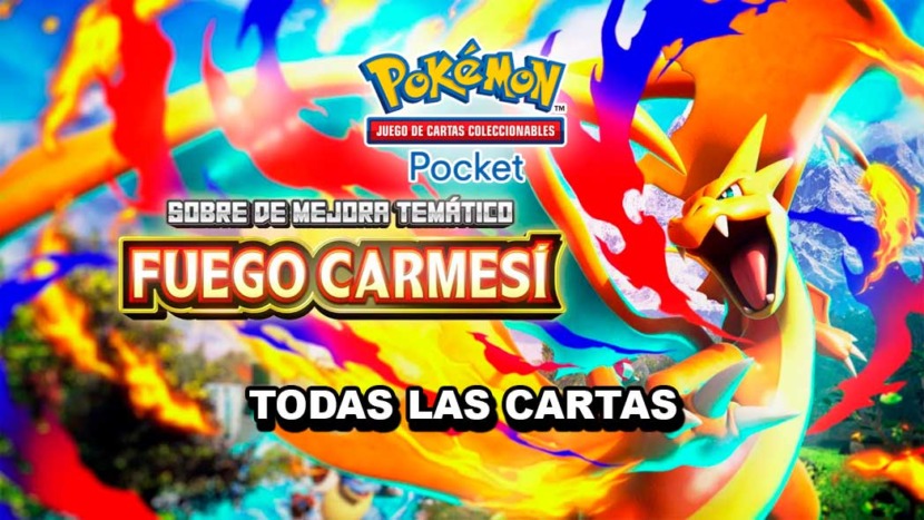 Todas Las Cartas Fuego Carmesi Pokemon Tcgp
