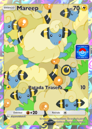 Carta Promo B 15 Mareep Pokemon Tcgp