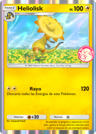 Carta Promo B 18 Heliolisk Pokemon Tcgp